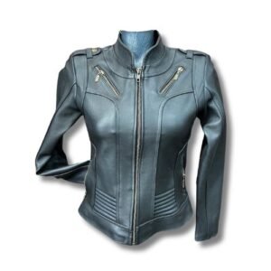 chamarra fanny color negro para mujer