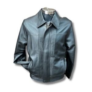 chamarra alemana color negro para hombre